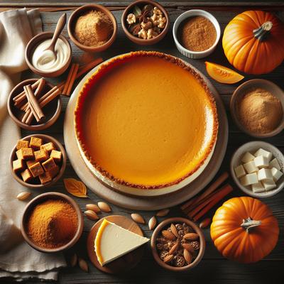 Image of 2 Step Pumpkin Cheesecake