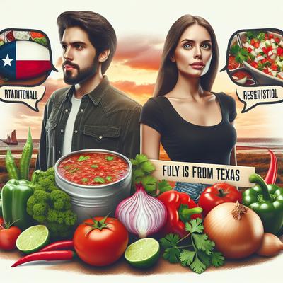 Image of 2 Texans Craving Salsa Far from Home