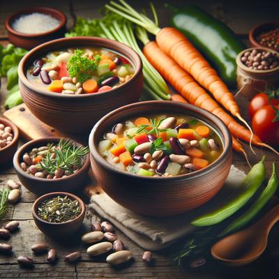 Image of 30 Minute Bean Soup for 2