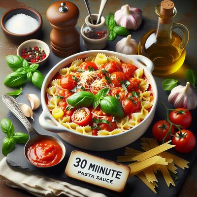 Image of 30 Minute Pasta Sauce