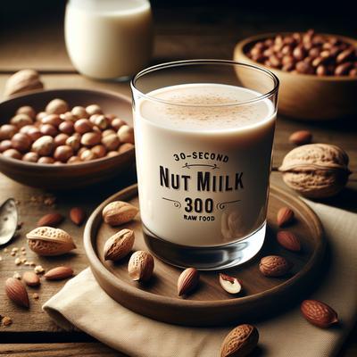Image of 30 Second Nut Milk Raw Food