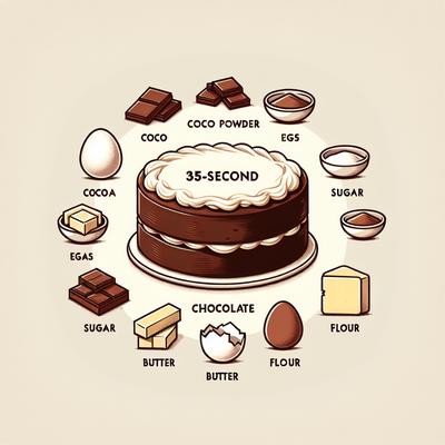 Image of 35 Second Chocolate Cake