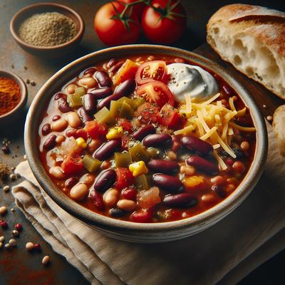 Image of 3 Bean Vegetarian Chili