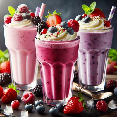 Image of 3 Berry Shakes