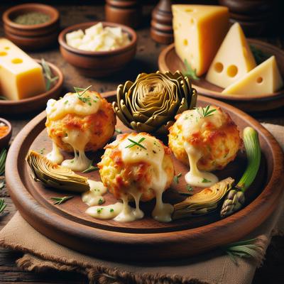 Image of 3 Cheese Artichoke Bites