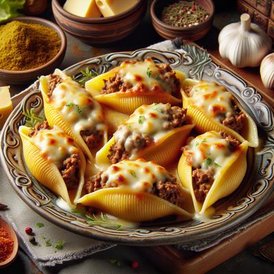 Image of 3 Cheese Beef Stuffed Shells