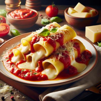 Image of 3 Cheese Manicotti