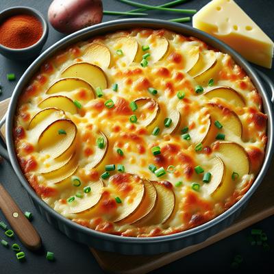Image of 3 Cheese Potato Casserole