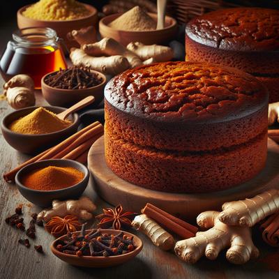 Image of 3 Ginger Gingerbread Cake