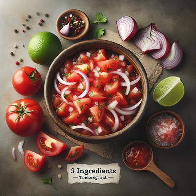 Image of 3 Ingredient Fabulous Salsa Delicious Fresh and So Easy