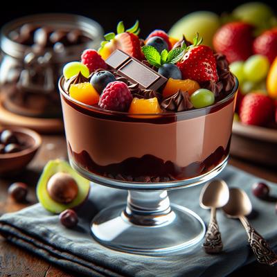 Image of 3 Ingredient Fruity Chocolate Mousse