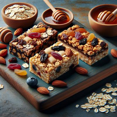 Image of 3 Ingredient Granola Bars