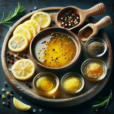 Image of 3 Ingredient Lemon Pepper Marinade