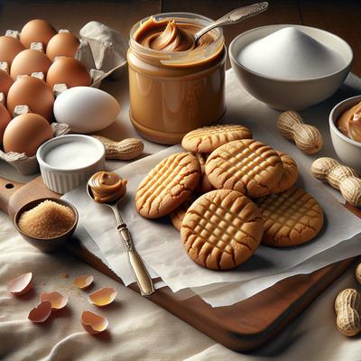 Image of 3 Ingredient Peanut Butter Cookies