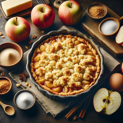 Image of 3 Minute Apple Crumble