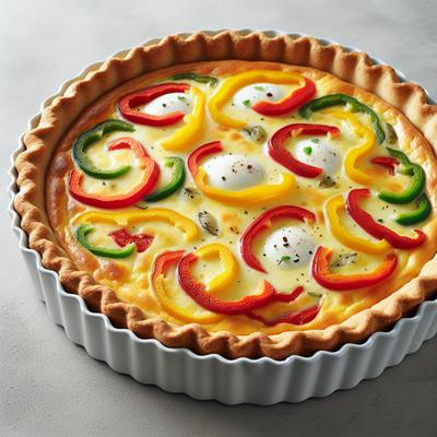 Image of 3 Pepper Quiche