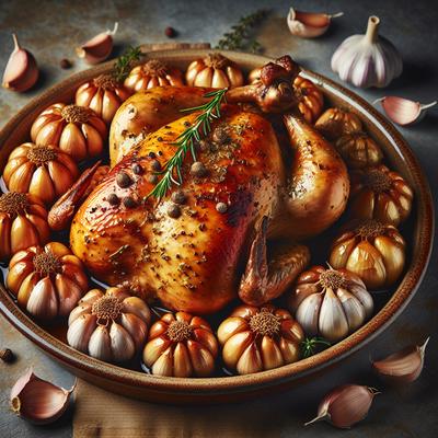 Image of 40 Clove Garlic Chicken