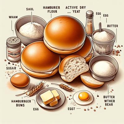 Image of 40 Minute Hamburger Buns