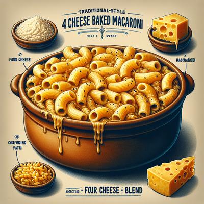 Image of 4 Cheese Baked Macaroni