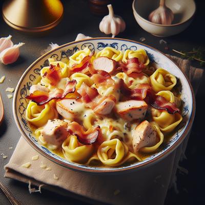 Image of 4 Cheese Chicken and Bacon Tortellini