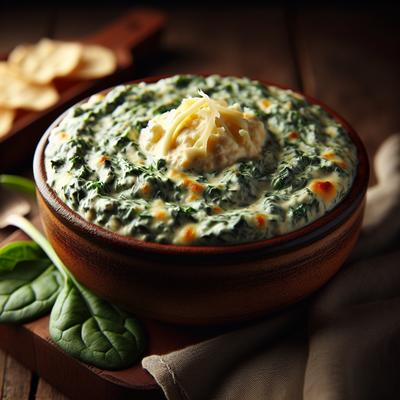 Image of 4 Cheese Spinach Artichoke Dip