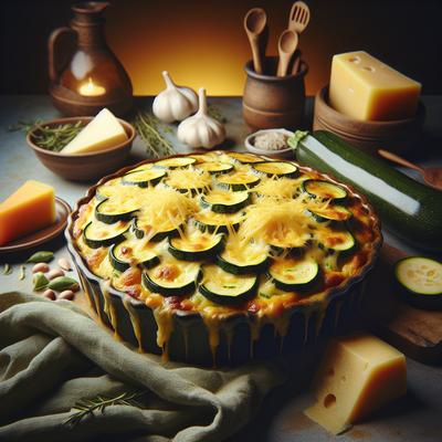 Image of 4 Cheese Zucchini Bake