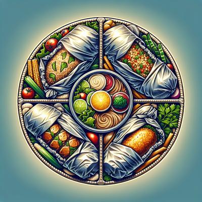 Image of 4 Foil Wrapped Dinners