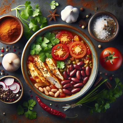 Image of 4 Ingredient Chicken Chili
