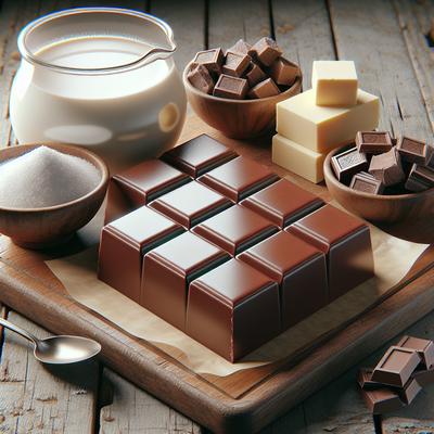 Image of 4 Ingredient Easy Chocolate Fudge