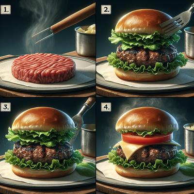 Image of 4 Ingredient Hamburger Dinner in 4 Easy Steps