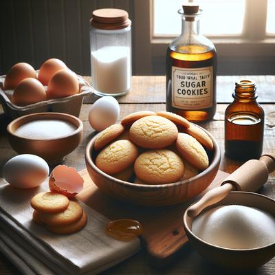 Image of 4 Ingredient Sugar Cookies