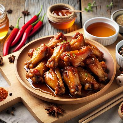 Image of 4 Ingredient Sweet and Spicy Chicken Wings
