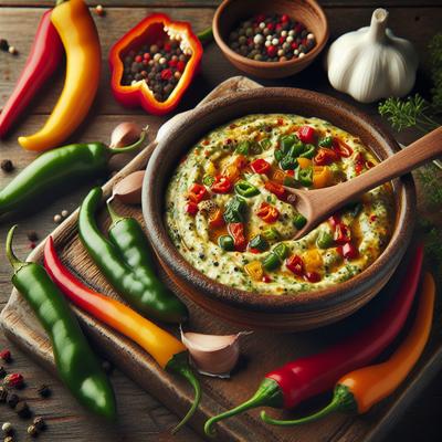 Image of 4 Pepper Dip Dressing Really Kicked Up