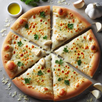 Image of 4 Points White Pizza