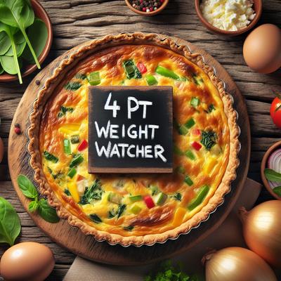 Image of 4 Pt Weight Watcher Quiche