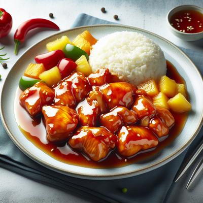 Image of 4pt Weight Watchers Sweet N Sour Chicken