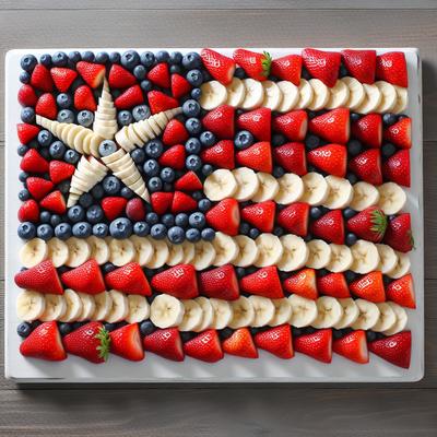 Image of 4th of July Fruit Flag