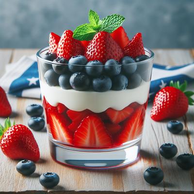 Image of 4th of July Fruit Parfait