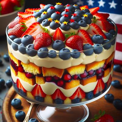 Image of 4th of July Trifle