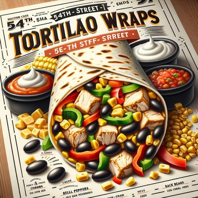 Image of 54th Street Southwest Tortilla Wraps
