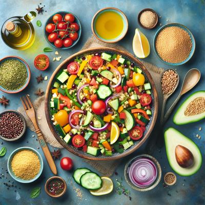 Image of 5 a Day Bulgur Wheat Salad