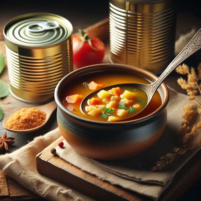 Image of 5 Can Ww Soup