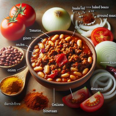 Image of 5 Ingredient Baked Bean Chili