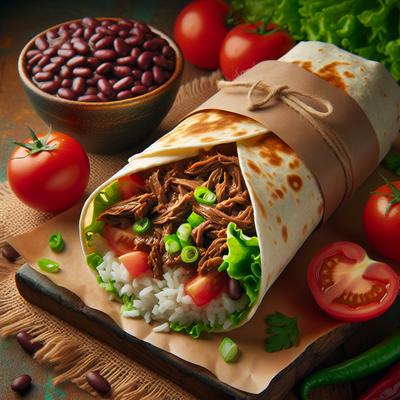 Image of 5 Ingredients Slow Cooker Beef Burritos