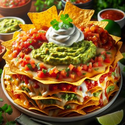Image of 5 Layer Mexican Dip or Nachos Supreme