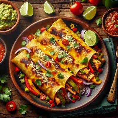 Image of 5 Minute Low Fat Tex Mex Enchiladas