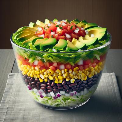 Image of 5 Minute Southwest Layered Salad K