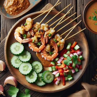 Image of 5 Minute Thai Shrimp Satay