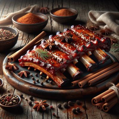 Image of 5 Spice Baby Back Ribs