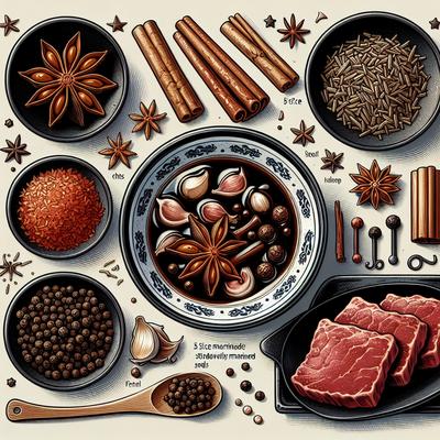 Image of 5 Spice Marinade for Stir Fry or Steak Tips